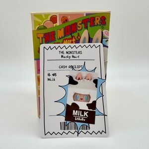 Pop Mart Labubu The Whacky Mart Series Blind Box – Milk